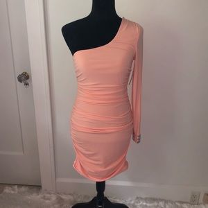 One Shoulder Bodycon Dress